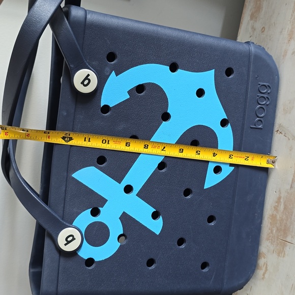 Baby (Medium) Bogg Bag Navy With Anchor - Picture 12 of 12